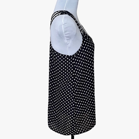 Papermoon x Stitch Fix Polka Dot Benette Multi Strap Blouse (Small) - Picture 5 of 10